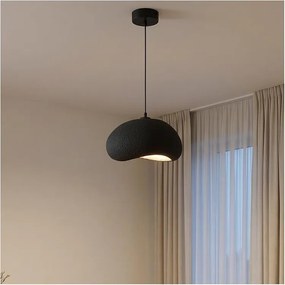 Brilagi - Závesné svietidlo na lanku WABI SABI 1xE27/40W/230V priemer 35 cm čierna
