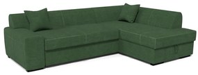 Rohová sedacia súprava Minos P Poso 14 zelená