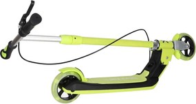 KIK Detská skladacia kolobežka Trike Fix, LED kolesá, neónovo zelená