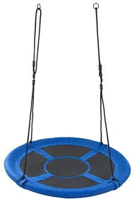 Detská hojdačka Nest 95 cm - čierna / modrá