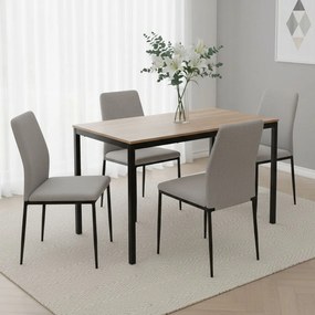 Jedálenský kuchynský stôl pre 4-5 osôb počítačový stôl 120x60 cm ModernHome