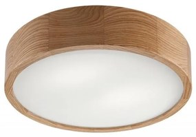 Lamkur Stropné svietidlo OAK 2xE27/60W/230V dub ø 37,5 cm - FSC certifikované LA38049