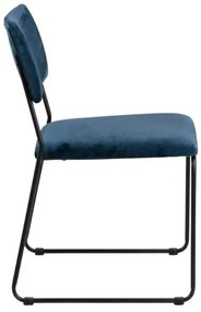 Jedálenská stolička Cornelia modrá