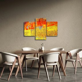 Obraz abstrakcie - maľba (90x60 cm)