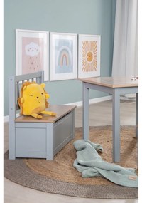 Taupe detská lavica Woody – Roba