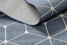 Koberec SIZAL FLAT 48721/591 Kocky 3D nebeský