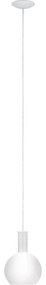 Eglo 62266 - Luster na lanku PASCOA 1xE27/60W/230V 20 cm biela