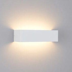 Brilagi - LED vonkajšie nástenné svietidlo DONNANI LED/12W/230V 30 cm biela IP44