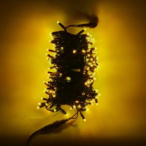 DECOLED Svetelný reťazec RGB 20 m, 200 diód