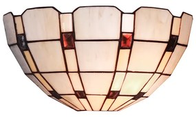Nástenné svietidlo Tiffany Prezent 215 vzor 12 30*18 cm