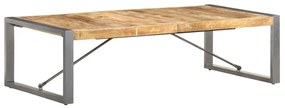 Konferenčný stolík 140x70x40 cm, surové mangové drevo