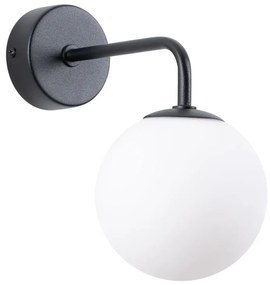 Čierno-biele nástenné svietidlo Beam – Nice Lamps