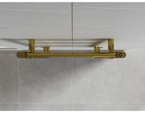 Mexen Mars, vykurovacie teleso 1500x500 mm, 494 W, zlatá lesklá, W110-1500-500-00-50