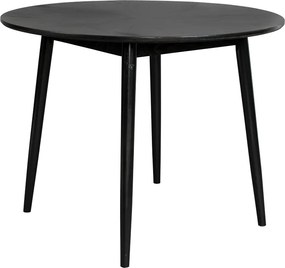 WL-Living Fabio okruhlý jedálenský stôl - Čierna, 120 cm