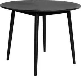 WL-Living Fabio okruhlý jedálenský stôl - Čierna, 120 cm