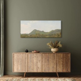 Obraz - Simon Denis,  View Near Naples, reprodukcia (120x50 cm)