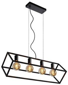Lucide 00425/04/30 - Luster na lanku FABIAN 4xE27/40W/230V