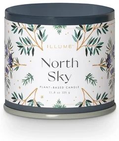 Vonná sójová sviečka doba horenia 50 h North Sky – ILLUME x Bloomingville