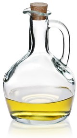 Skleněná karafa s korkem LIORA 400 ml transparentní