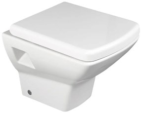 Isvea Isvea, SOLUZIONE WC sedátko, Soft Close, biela (Purity), 40S30700I
