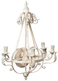 Biela patina nástenné svietidlo 71*54