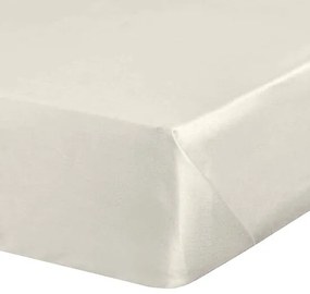 SATÉNOVÉ PRESTIERADLO DINA 220X210 CM KRÉMOVÁ