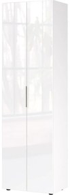 Biela šatníková skriňa 59x197 cm Genova – Germania