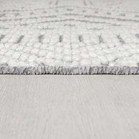 Sivý umývateľný behúň zo ženilky 60x240 cm Jaipur – Flair Rugs