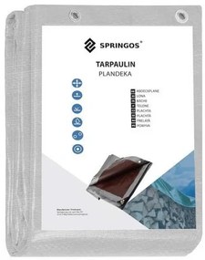 Ochranná plachta 5x8m 210g/m2 SPRINGOS GA2140