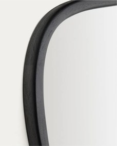 Nástenné zrkadlo s dreveným rámom 45,5x47 cm Alura – Kave Home