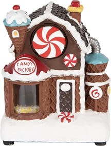 Hracie vianočné dekorácie s LED svetielkami Candy Factory - 15*11*19cm / 3xAA