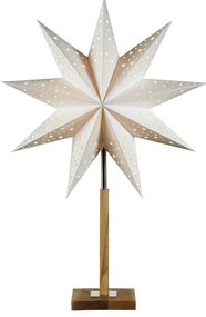 Biela vianočná svetelná dekorácia Solvalla – Markslöjd