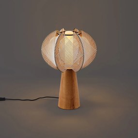 Japandi stolná lampa béžová 45cm - Gertie