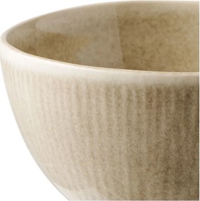 Béžové kameninové polievkové misky v súprave 4 ks 1 l – House Nordic