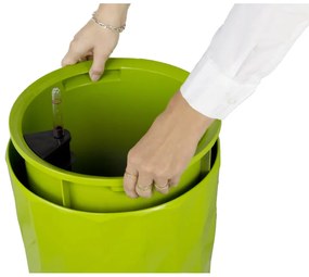 G21 Samozavlažovací kvetináč G21 Diamant zelený 57 cm