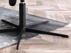 Moderné otočné kreslo BEA morská modrá