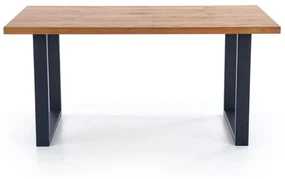 Jedálenský stôl Perez, dub / čierna