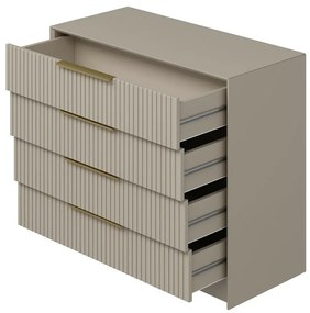 Komoda so zrkadlom Kale Beige