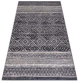 Koberec ANGEL 7886 / 52055 romby / etnický, sivý / béžový