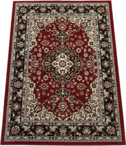 BE Koberec Lotus 9306 RED – červený obdĺžnikový Rozmer: 160x220 cm