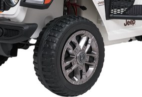 Ramiz Jeep Wrangler Rubicon LIFT elektrické autíčko pre deti biele