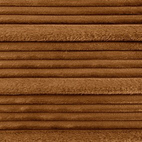 EUROFIRANY FLANELOVÁ DEKA NINA 150X200 CM MEDOVÁ