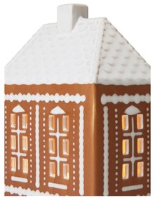 Keramický svietnik na čajovú sviečku Gingerbread Lighthouse – Kähler Design