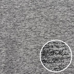 Spoltex, Metrážny koberec Artik New 025 šedý, na mieru, šíře 1m, šedá, filc, chodba / predsieň