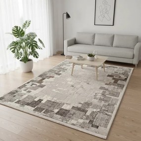 DC Koberec Exclusive 234 tmavá vizion zlatá Rozmer: 120×170 cm