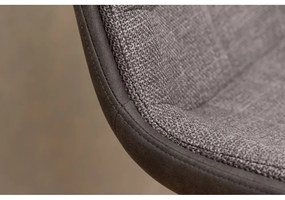 Sivá barová stolička s nastaviteľnou výškou (výška sedadla 86 cm) Adisa – Actona