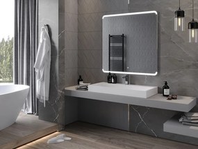 Mexen Nida, LED kúpeľňové zrkadlo s podsvietením 100x100 cm, 6000K, ochrana proti zahmlievaniu, 9806-100-100-611-00