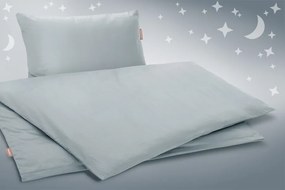 Luxusné obliečky do postieľky MIRABELL Light blue 100x135/40x60 cm