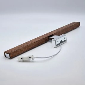 Brilagi-LED Kúpeľňové osvetlenie zrkadla WOODY MIRROR LED/12W/230V IP44 dub/chro