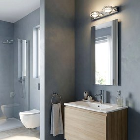 Toolight APP1936-2W, nástenné LED svietidlo, 320 mm, chrómová, OSW-66070